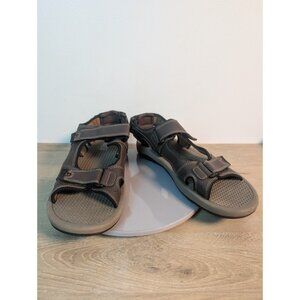 Khombu Men's Size 11M Open Toe Sandals Noah 1399420 Brown Summer Comfort